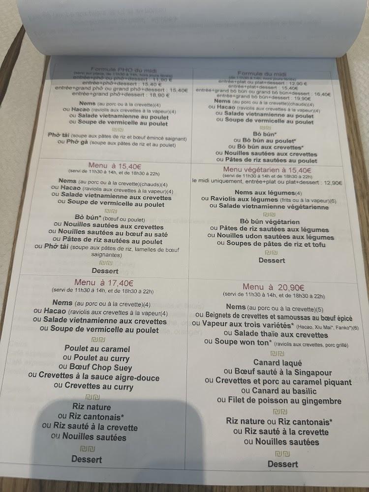 Thê Van - Menu Image 1