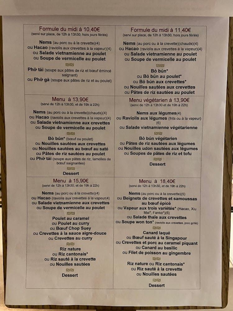 Thê Van - Menu Image 2